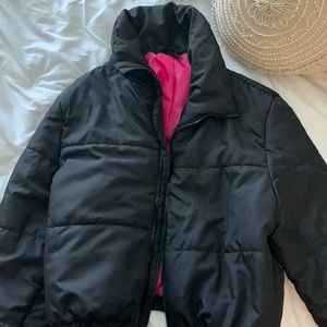 Target black puffer coat